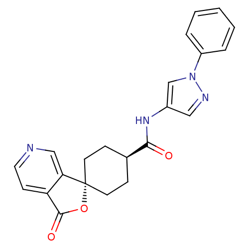 Chemical structure of BindingDB Monomer ID 50304314