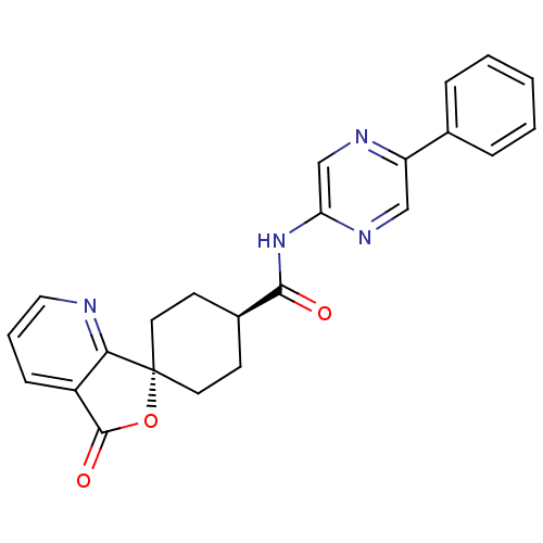 Chemical structure of BindingDB Monomer ID 50304317