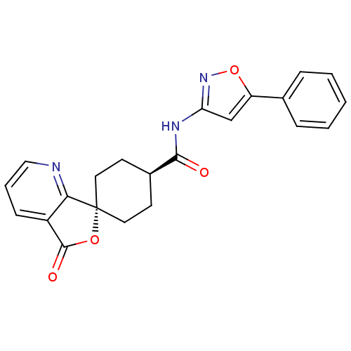 Chemical structure of BindingDB Monomer ID 50304318
