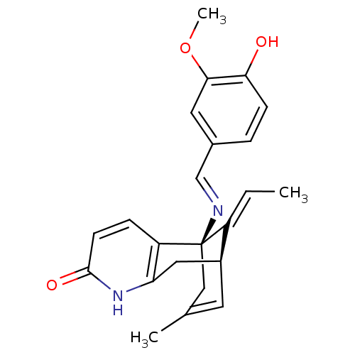 Chemical structure of BindingDB Monomer ID 50304320