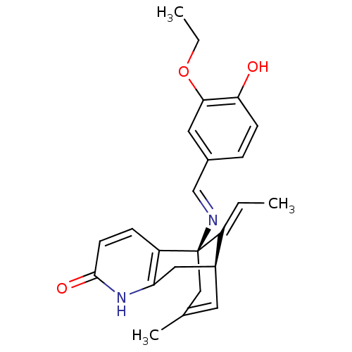 Chemical structure of BindingDB Monomer ID 50304323