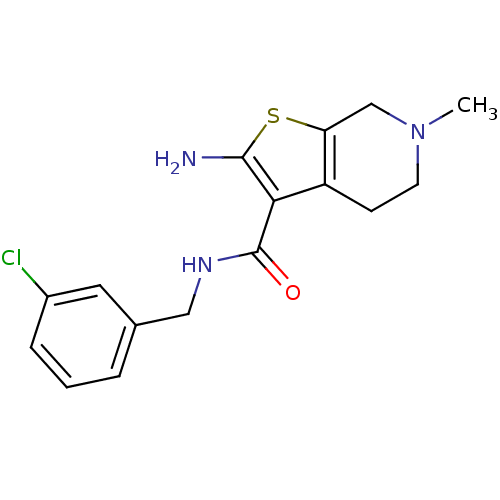 Chemical structure of BindingDB Monomer ID 50304462