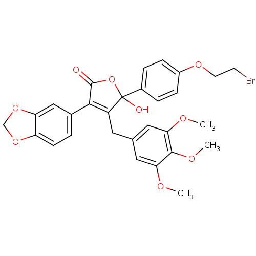 Chemical structure of BindingDB Monomer ID 50304499