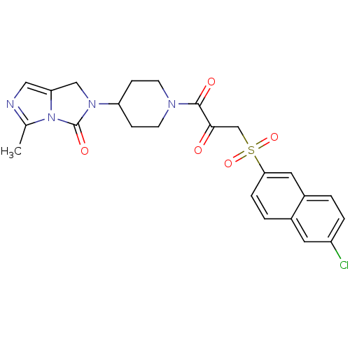Chemical structure of BindingDB Monomer ID 50304622