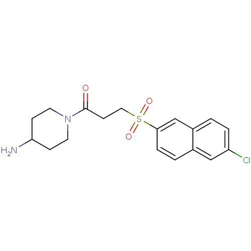 Chemical structure of BindingDB Monomer ID 50304625