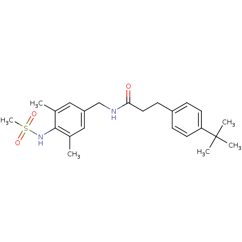 Chemical structure of BindingDB Monomer ID 50304767