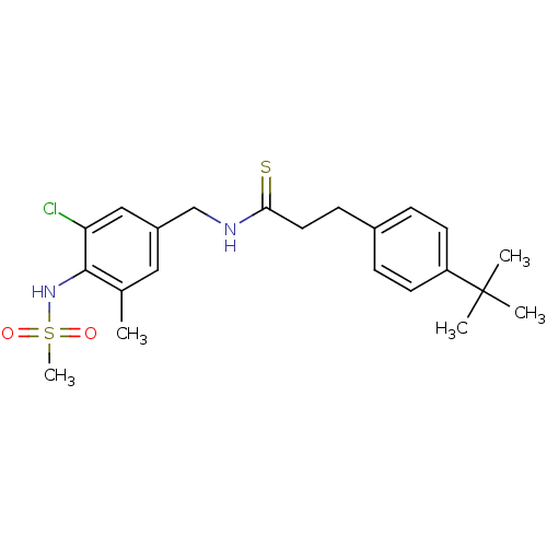 Chemical structure of BindingDB Monomer ID 50304768