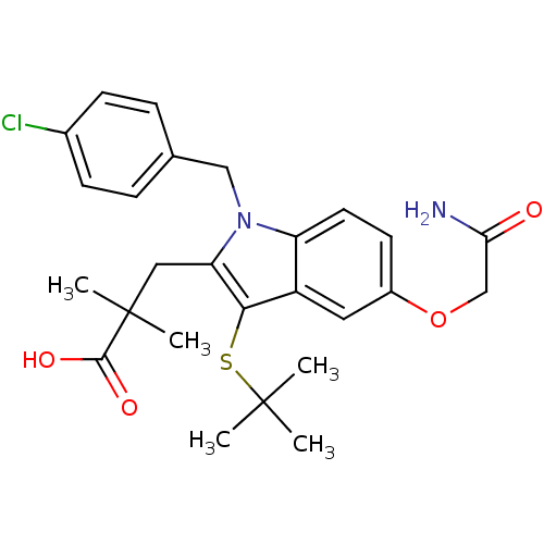 Chemical structure of BindingDB Monomer ID 50304878
