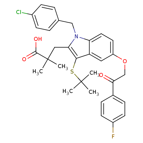 Chemical structure of BindingDB Monomer ID 50304879
