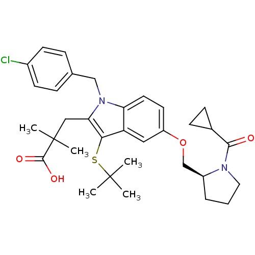 Chemical structure of BindingDB Monomer ID 50304883