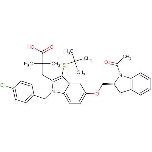 Chemical structure of BindingDB Monomer ID 50304887