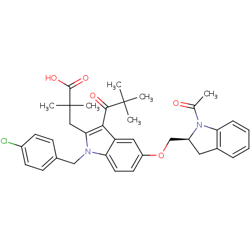 Chemical structure of BindingDB Monomer ID 50304892