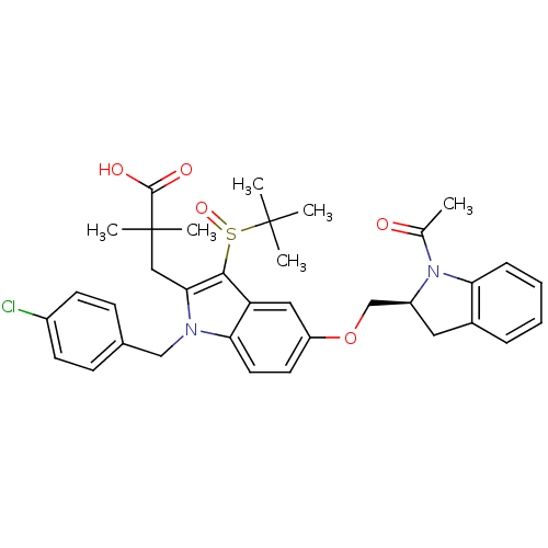 Chemical structure of BindingDB Monomer ID 50304896