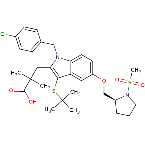 Chemical structure of BindingDB Monomer ID 50304908