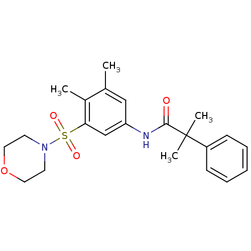 Chemical structure of BindingDB Monomer ID 50304927