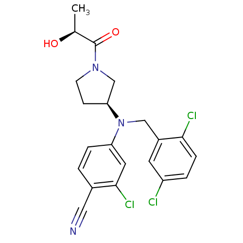 Chemical structure of BindingDB Monomer ID 50304963