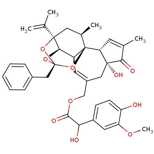 Chemical structure of BindingDB Monomer ID 50305279