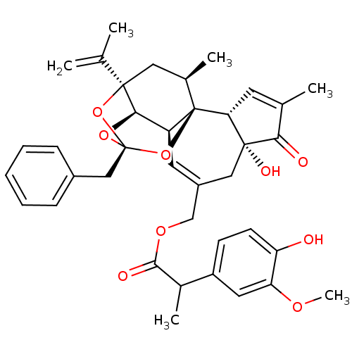 Chemical structure of BindingDB Monomer ID 50305282