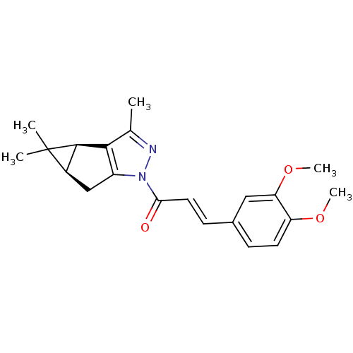 Chemical structure of BindingDB Monomer ID 50305374