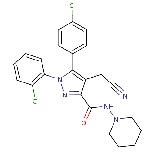 Chemical structure of BindingDB Monomer ID 50305420