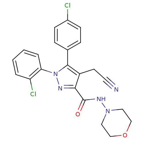 Chemical structure of BindingDB Monomer ID 50305421