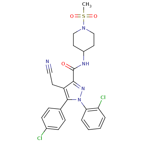 Chemical structure of BindingDB Monomer ID 50305426