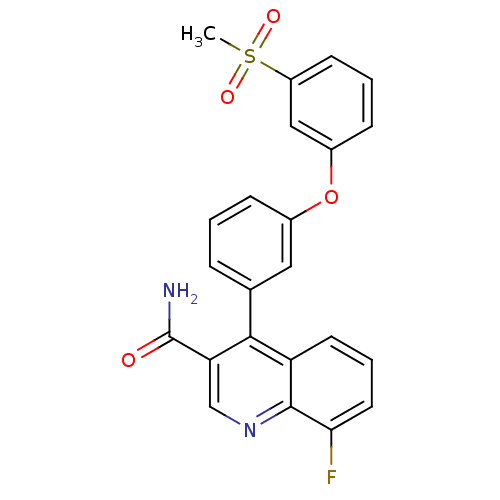 Chemical structure of BindingDB Monomer ID 50305489