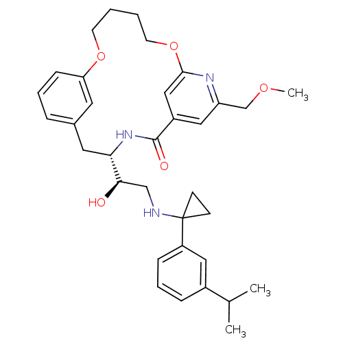 Chemical structure of BindingDB Monomer ID 50305536