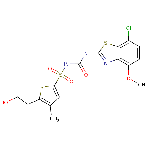 Chemical structure of BindingDB Monomer ID 50305595