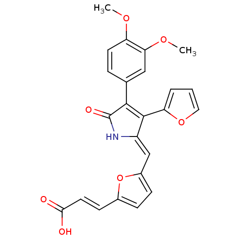 Chemical structure of BindingDB Monomer ID 50305687