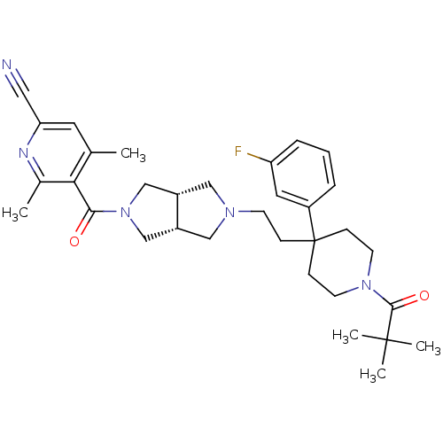 Chemical structure of BindingDB Monomer ID 50305780