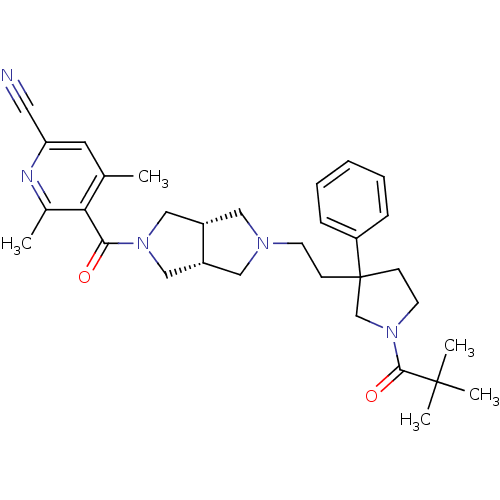Chemical structure of BindingDB Monomer ID 50305784