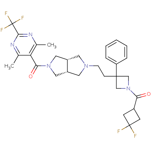 Chemical structure of BindingDB Monomer ID 50305795