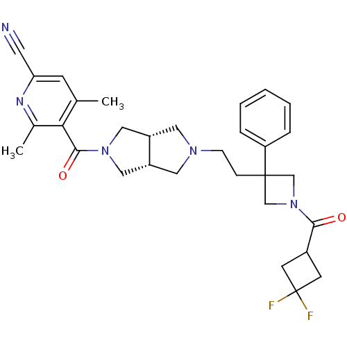 Chemical structure of BindingDB Monomer ID 50305799