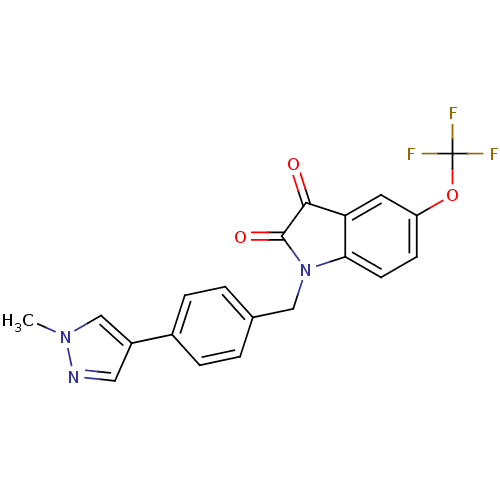 Chemical structure of BindingDB Monomer ID 50305822