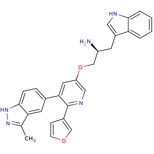 Chemical structure of BindingDB Monomer ID 50305878