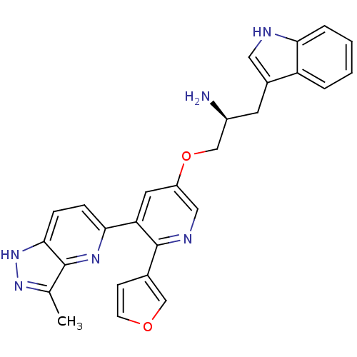 Chemical structure of BindingDB Monomer ID 50305880