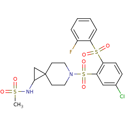 Chemical structure of BindingDB Monomer ID 50306000