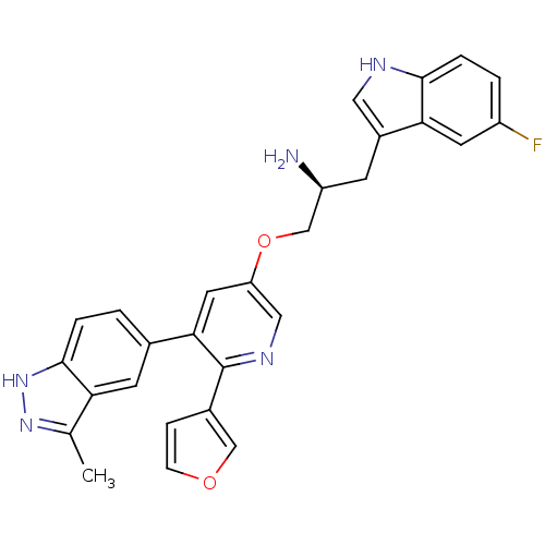 Chemical structure of BindingDB Monomer ID 50306096