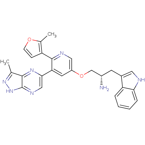 Chemical structure of BindingDB Monomer ID 50306154