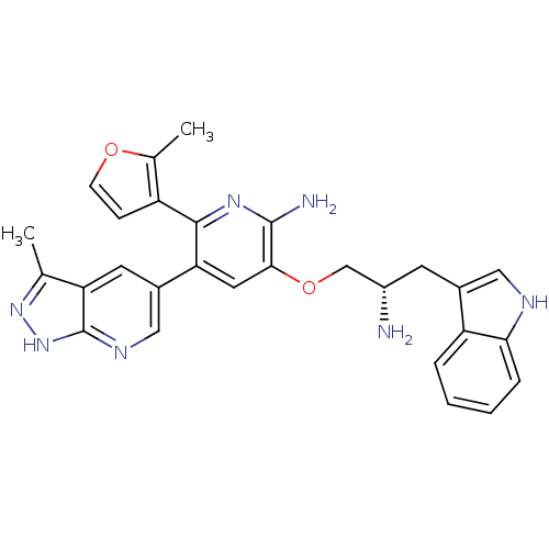 Chemical structure of BindingDB Monomer ID 50306156