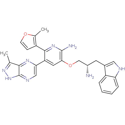 Chemical structure of BindingDB Monomer ID 50306157