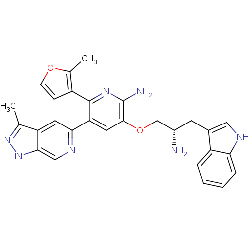 Chemical structure of BindingDB Monomer ID 50306158