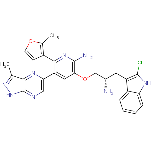 Chemical structure of BindingDB Monomer ID 50306163