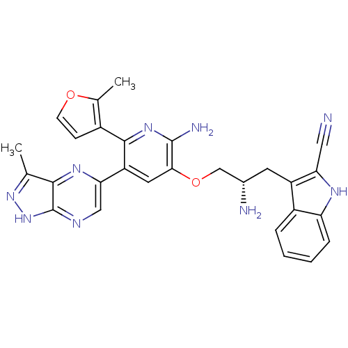 Chemical structure of BindingDB Monomer ID 50306164