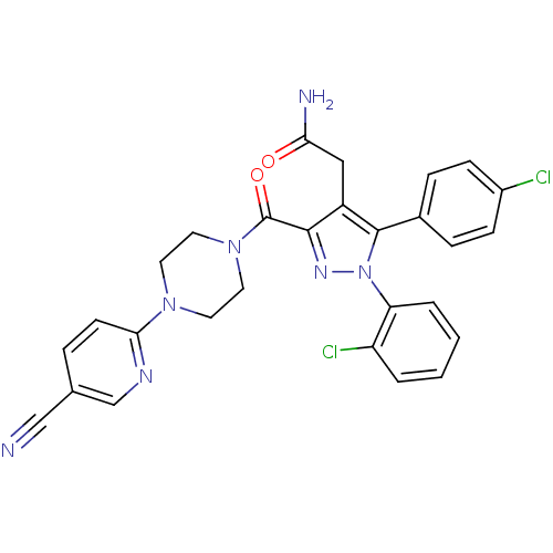 Chemical structure of BindingDB Monomer ID 50306233