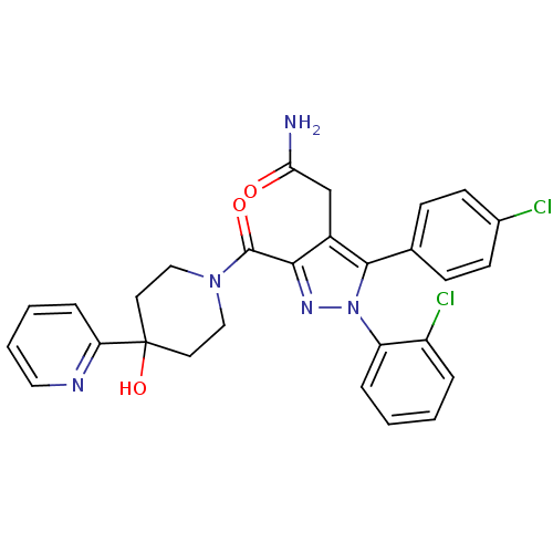 Chemical structure of BindingDB Monomer ID 50306236