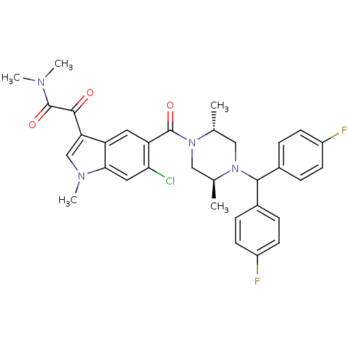 Chemical structure of BindingDB Monomer ID 50306492