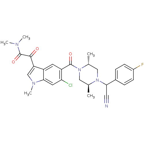 Chemical structure of BindingDB Monomer ID 50306495