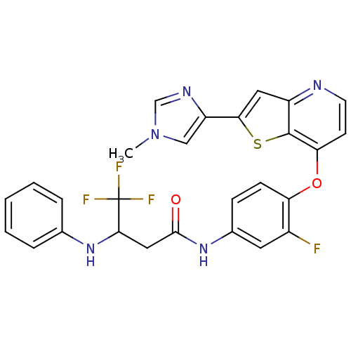 Chemical structure of BindingDB Monomer ID 50306507